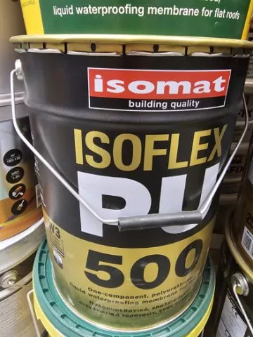 HIDROIZOLACIONA TEČNA MEMBRANA - Isoflex PU 500 - 0