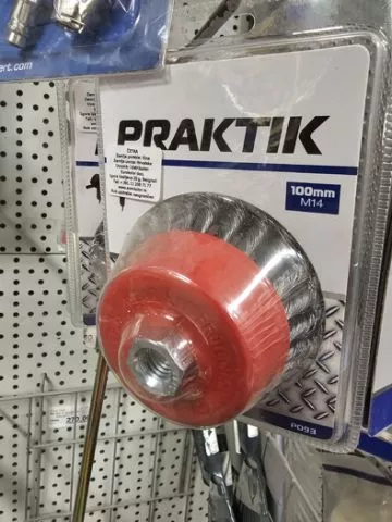 BRUSNA ČETKA OKRUGLA 100 mm - Praktik - 0