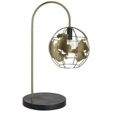 Metalna stona lampa globus 40X20X50cm - 0