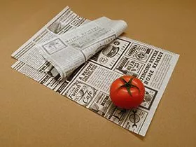 Mali novinski / newspaper omotni papir za burger i brzu hranu Šifra 123N - 0