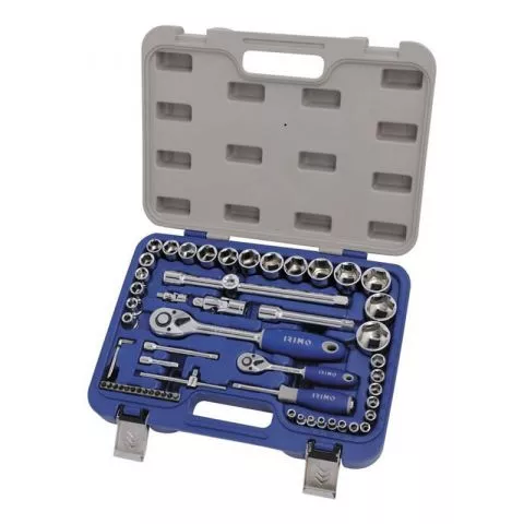 Irimo - Set nasadnih ključeva 1/2" 1/4" 58 delova 129-58-4 - 0