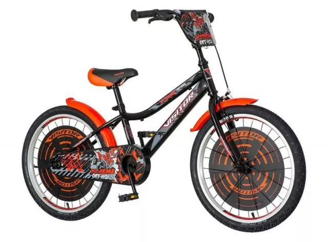 Bicikl za decu 20“ Visitor Xtreme kids – crno-siva XTR200 - 0