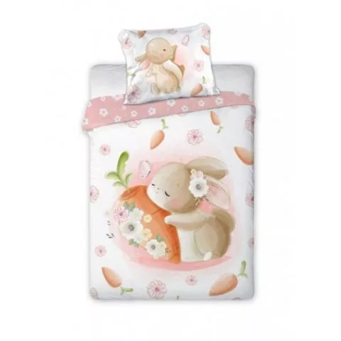 Posteljina za bebe Cuddles Zeka 100×135+40x60cm  - 0