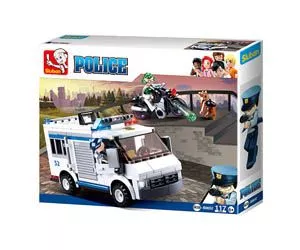 Kocke Sluban policijski kamion 47024-1 - 0