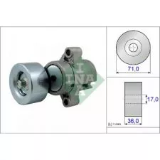 Španer kanalnog kaiša MAZDA 6 2.0di 2002-2008 INA  - 0