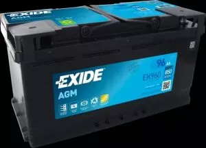 Exide akumulator 96 ah Agm - 0