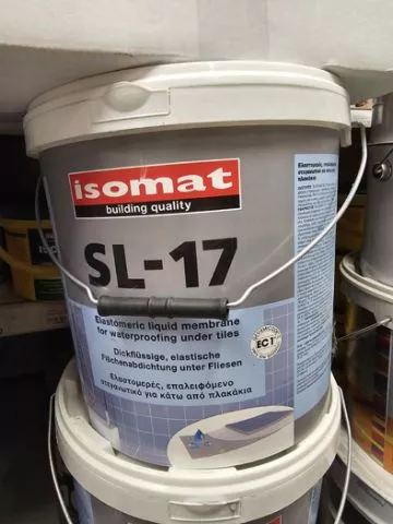 ELASTOMERNA TEČNA MEMBRANA - SL 17 Isomat - 0