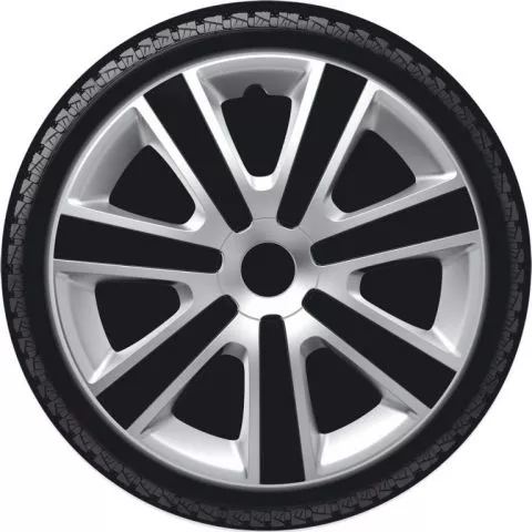 Alfa Romeo VR Silver Black Ratkapne 14″ (ABS) - 0