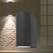 Zidna lampa antracit 2x5W 3000K - 0