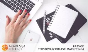 Prevod tekstova iz oblasti marketinga - hrvatski jezik - 0