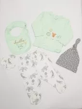 Set za bebe pet delova biorganic - 0