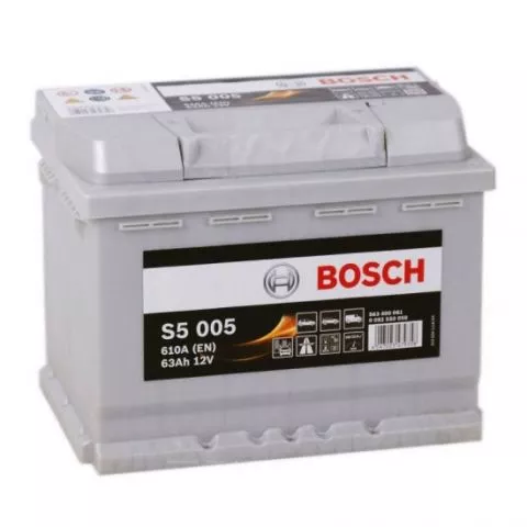 Akumulator Bosch S5 - 12v 63ah 610A Desno+ - 0