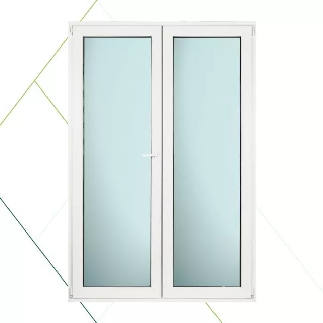 Dvokrilna PVC balkonska vrata Beoline Standard 1800 mm x 2100 mm - 0