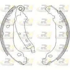 Paknovi CLIO-2 1.9d BEZ ABS-A 180x42mm ROADHOUSE  - 0