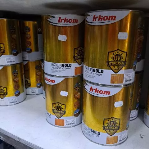 LAZURA SA VOSKOM Irkolin Gold 3l - 0