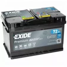 Akumulator EXIDE 12V 72Ah 720A PREMIUM desno+ - 0