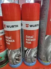 ČISTAČ KOČNICA PLUS  - WURTH - 0