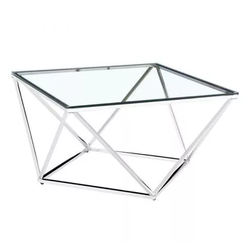 STO METAL/STAKLO 100X100X46cm - 0