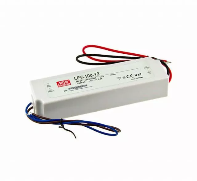 Trafo LPV-100-12 100w 12v IP67 - 0