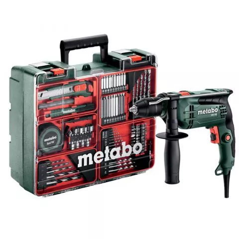 Metabo - Vibraciona bušilica sa priborom SBE 650 Set - 0