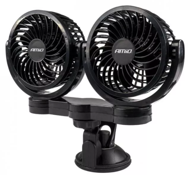 Ventilator za auto auto ventilator dupli 24V na vakuum – Amio 03011 - 0