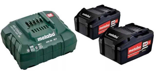 Metabo - Basic Set 2 x 4.0 Ah - 0