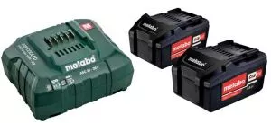 Metabo - Basic Set 2 x 4.0 Ah - 0