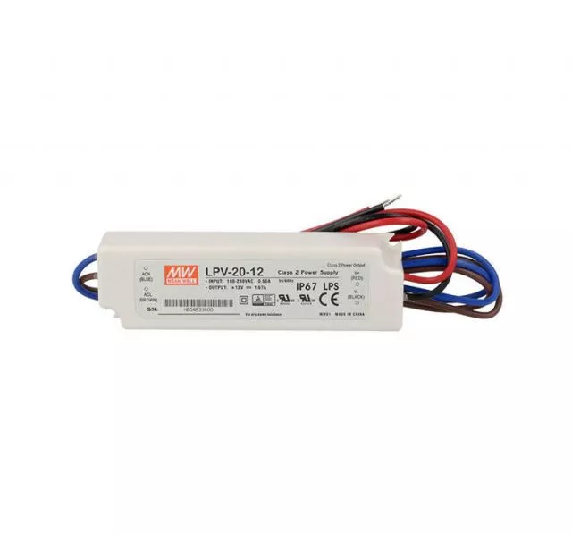 Trafo LPV-20-12 20w 12v IP67 - 0