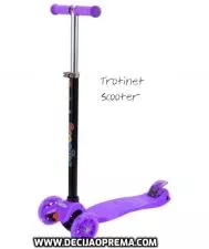 Trotinet Scooter Ljubičasti - 0