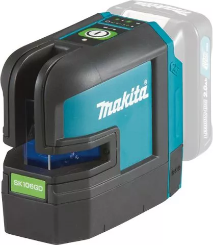 Makita Laser sa ukrštenim linijama SK106DZ / SK106GDZ (Zeleni zrak) - 1