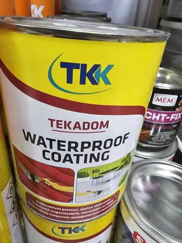 HIDROZAPTIVNA MASA - TKK WATERPROOF COATING - 0