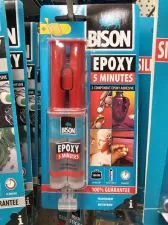 DVOKOMPONENTNI LEPAK - Epoxy 5 min Bison - 0