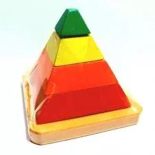 Drvena piramida 46050-1 - 0