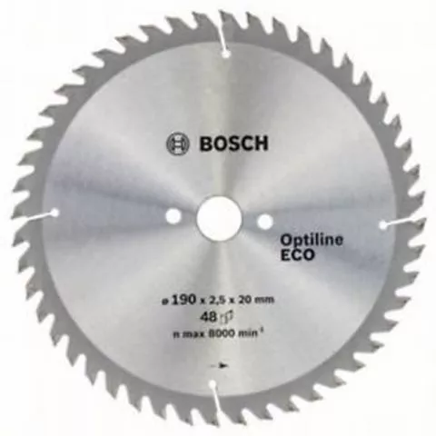 Bosch - List za drvo Optiline ECO 190x30mm/48z - 0