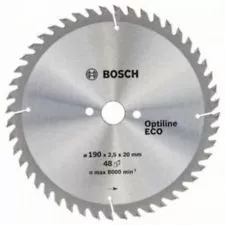 Bosch - List za drvo Optiline ECO 190x30mm/48z - 0