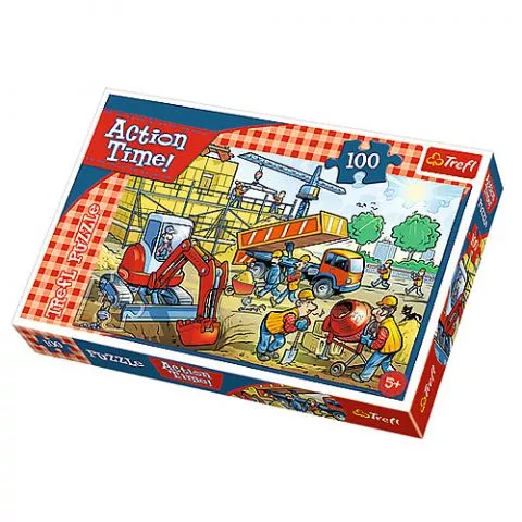 Puzzle Action time 100 delova 46480-4 - 0