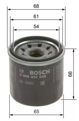 Bosch filter ulja 0986452058 - 0