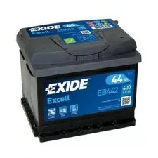 Akumulator EXIDE  12V 44Ah 420A EXCELL desno+ - 0