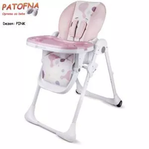 Hranilica Kinderkraft Yummy, dezen PINK - 0