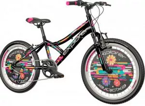 Dečiji bicikl Explorer Daisy crno šareni 20" - 0
