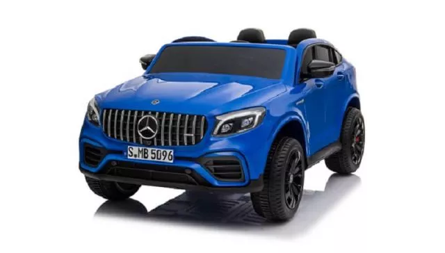 Auto za decu Mercedes Benz GLC AMG 63S LICENCIRANI DVOSED – plavi - 0