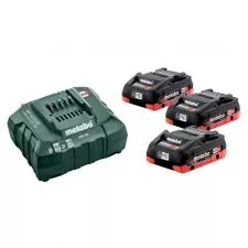 Metabo - Basic Set 3 x LiHD 4.0 Ah - 0