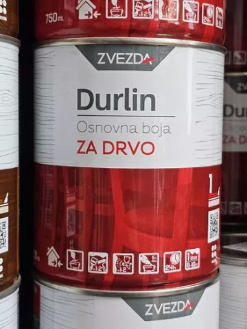 DURLIN Osnovna boja za drvo ZVEZDA - 1