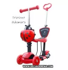 Trotinet Bubamara Crveni - 0