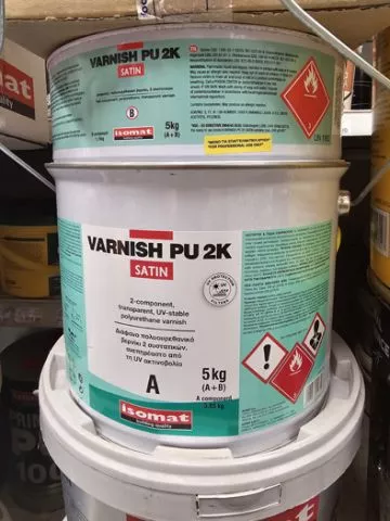 ZAŠTITNI LAK ZA DEKORATIVNI MALTER - Varnish PU 2k - 0