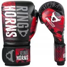 Rukavice za Boks Ring Horns Charger Camo B/R 14OZ - 0