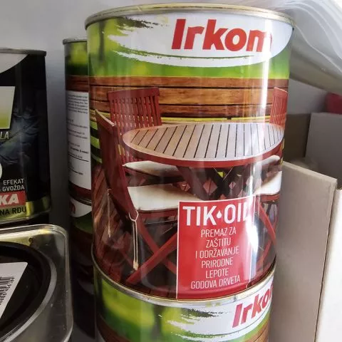 ULJE ZA DRVO Tik oil Irkom - 0