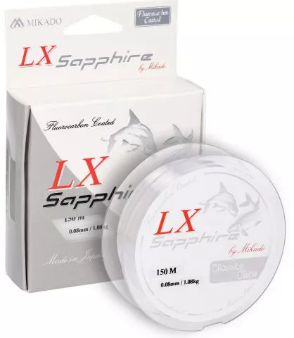 MONOFILAMENT NAJLON LX SAPPHIRE CLASSIC CLEAR 150M - 0