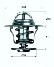 Termostat OPEL ASCONA B 87-102 1.6-1.8 Behr  - 0