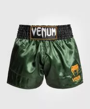 Venum Classic Muay Thai Šorc Zeleno/Crno/Zlatni XXL - 0